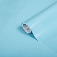 D-C-Fix Gloss Aqua Blue Sticky Back Vinyl (346-0506) 45cm x 2m