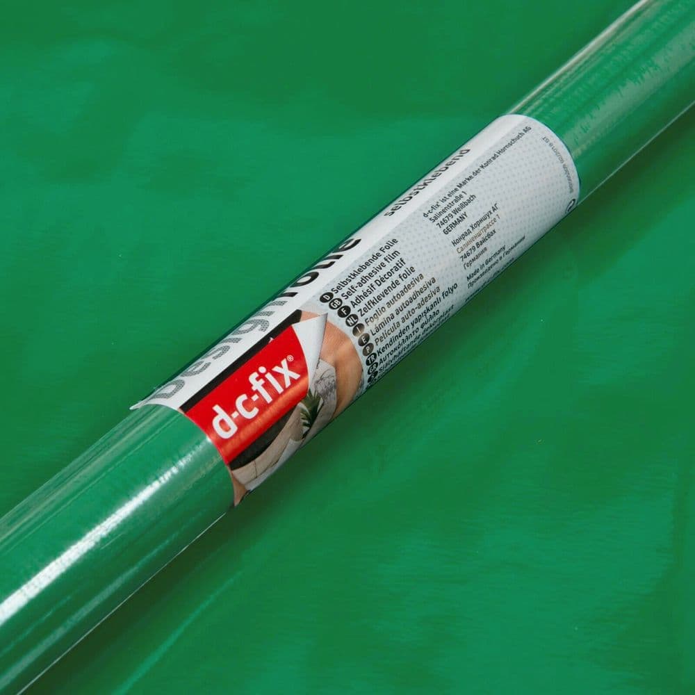 d-c-fix Gloss Green sticky back wrap 200-2423 W 45cm L 1m to 15m