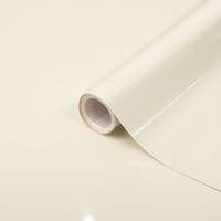 D-C-Fix Gloss Magnolia Sticky Back Vinyl (346-8103) 67cm x 2m