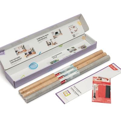 d-c-fix Ikea Kallax 3 Roll Creative Vinyl Wrap Kit 1 (346-0894)