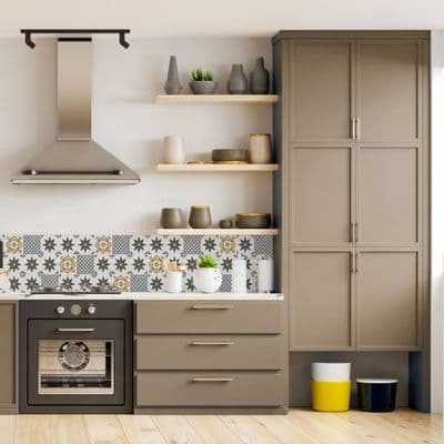 D-C-Fix Matt Soft Teak Brown (Dark Taupe) Sticky Back Vinyl (346-8237) 67cm x 2m