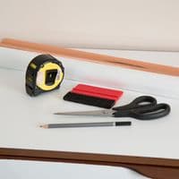 d-c-fix Matt White sticky back furniture wrap 200-0100 (W)45cm (L)1 to 15m
