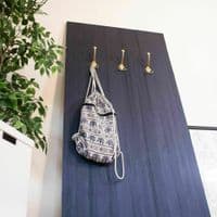 DISCONTINUED: Quadro Heavy Embossed Night Blue Wood Vinyl Fablon (343-8306)