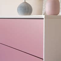 DUE IN MID AUGUST 67cm Matt Ash Rose Pink Sticky Back Furniture Wrap Vinyl (200-8070) From 1m to 15m
