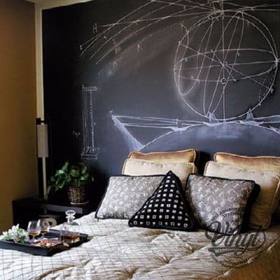 END OF LINE: Blackboard / Chalkboard Sticky Backed Vinyl (213-5004) 90cm x 1.5m