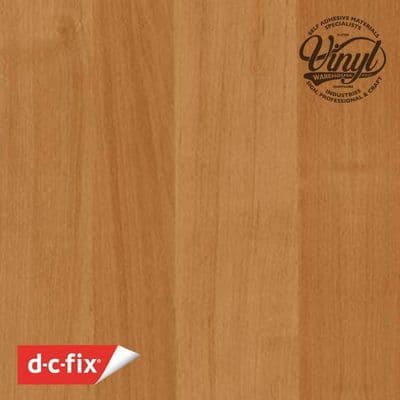 END OF LINE: D-C-Fix Alder Light Wood Sticky Back Vinyl (346-0690) 45cm x 2m