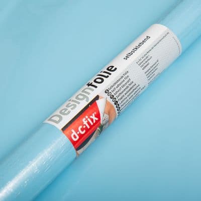 END OF LINE: D-C-Fix Gloss Aqua Sticky Back Vinyl (346-8170) 67cm x 2m
