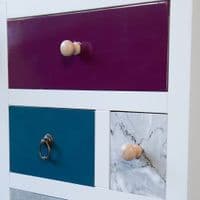 End of line: D-C-Fix Gloss Berry Sticky Back Vinyl (346-8167) 67cm x 2m