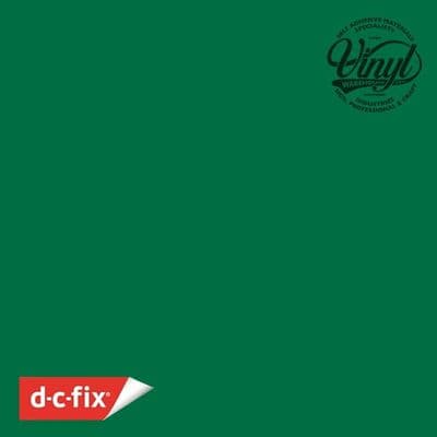 END OF LINE: D-C-Fix Matt Green sticky Back Vinyl (346-0003) 45cm x 2m