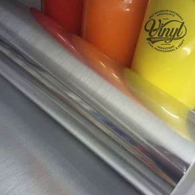 Gloss Brushed Aluminium - 610mm & 1220mm wide