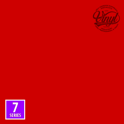 Gloss Deep Red 7yr Self Adhesive Sign Vinyl (M7-148) - select your perfect size