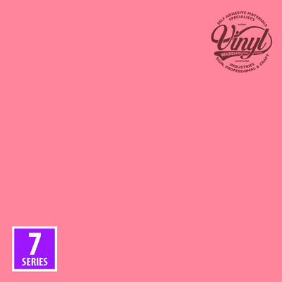 Gloss Pink 7yr Self Adhesive Sign Vinyl (M7-181) - select your perfect size