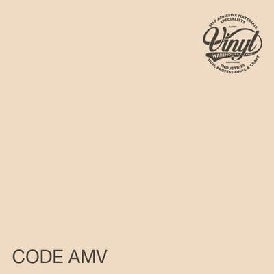 Matt Ivory Cream Self Adhesive Vinyl (AMV) - select your perfect size