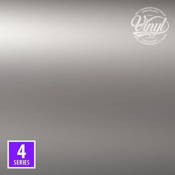 Matt Metalic Silver Self Adhesive Vinyl (390m)- select your perfect size