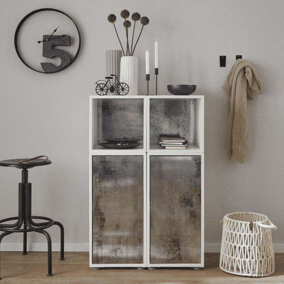 Metallic Chrome Vintage SB Vinyl Wrap (347-8034) 67cm x 1.5m