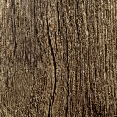 Mid Brown Rustic Wood Worktop Vinyl Wrap - Extra Thick & Textured - VWWOB4