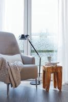 Modern Decorative Static Window Stripes - Hope - 200cm x 45cm