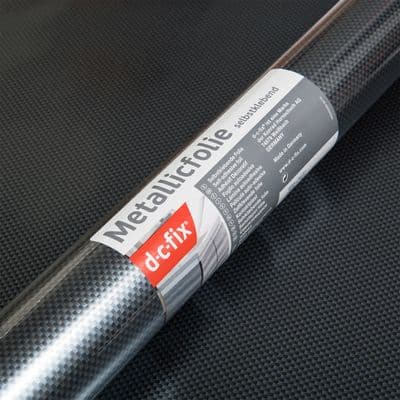 Printed Carbon Fibre Sticky Vinyl (203-2966) 45cm wide by various lengths