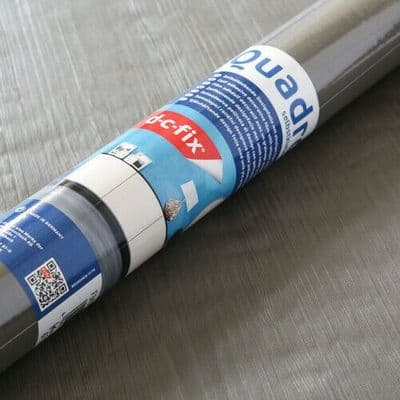 Quadro Heavy Embossed Dark Grey Wood Vinyl Fablon (343-8304)