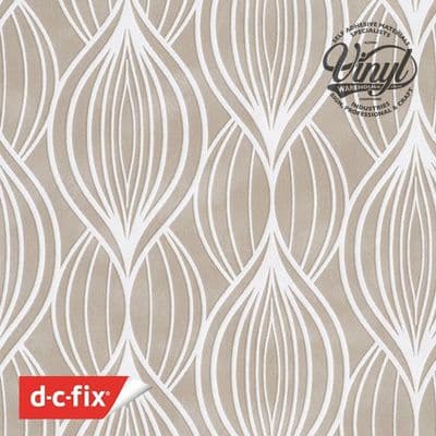 Stunning Velvet Embossed Cary Sticky Vinyl - 303-0008 - 45cm x 1.2m