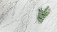 White Marble Worktop Vinyl Wrap - Extra Thick & Micro Textured - VWMAB2