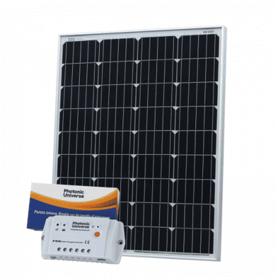40-150w  Solar Charging kits: 12V - 10A