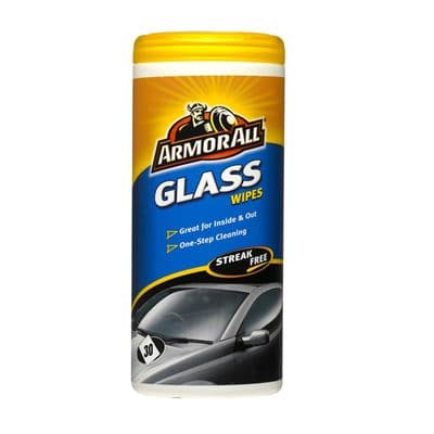 Armorall Windscreen Glass wipes (30 wipes)