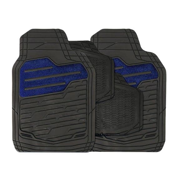Car mats blue