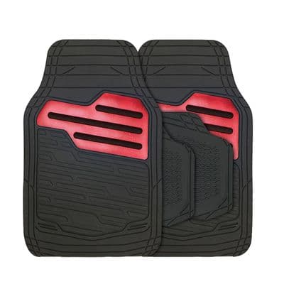 Car mats Red