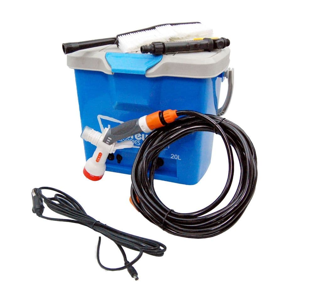 Electric 12v Portable Jet Wash Kit 20 Litres