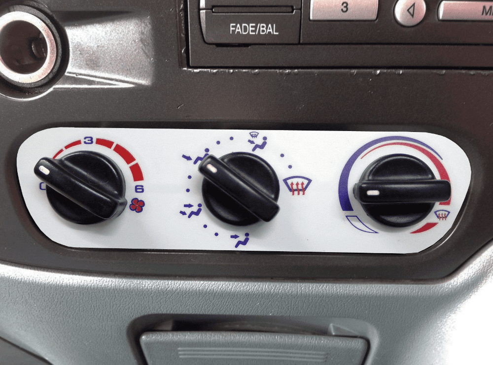 Ford Transit mk7 heater dial