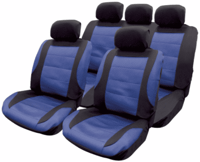 Full set seat covers blue