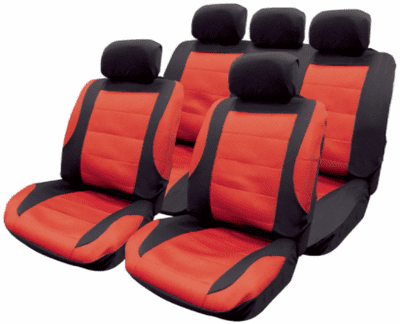 Full set seat covers Red