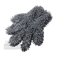 Hand Wash Mitt Microfibre