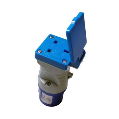 Mains 3 Pin Plug Hook up Adaptor
