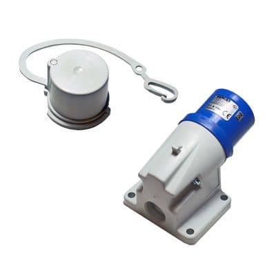 Mains Hook Up Inlet Socket 240V with Cap