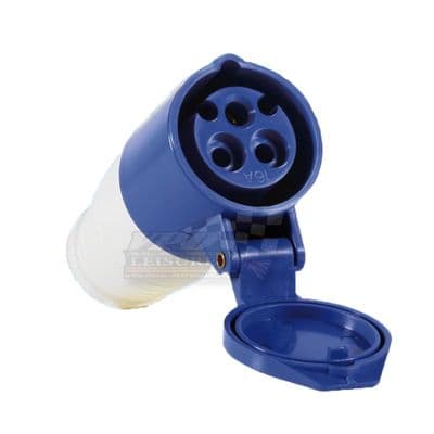 Mains Hook Up Site Socket Adaptor 240V  (Female)