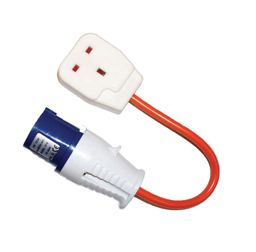 Mains Lead Plug socket adaptor