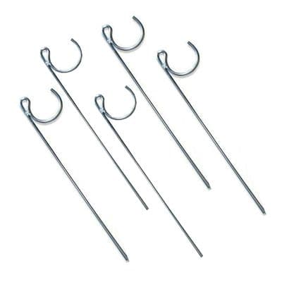 Metal Support Pegs x10