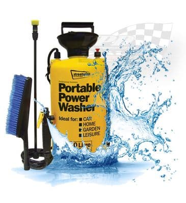 Portable hand pump pressure washer 8ltr or 10ltr