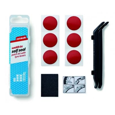 Puncture repair kit Tubeless Self seal patch weldtite