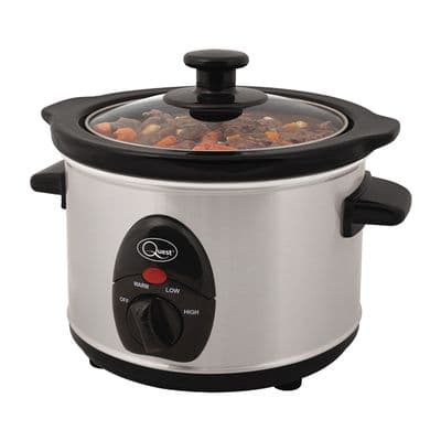 1.5L Slow Cooker Silver 35260