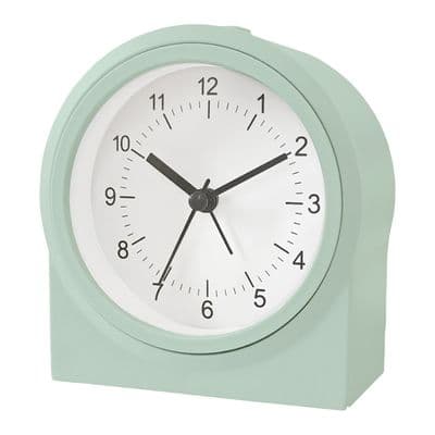 Acctim Archer Alarm Clock Non-Tick & Backlight Mint CK2615