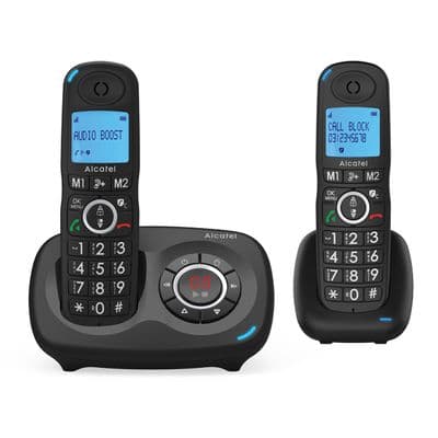 Alcatel Xl595 Dect Phone With Answer Machine Twin AL5222