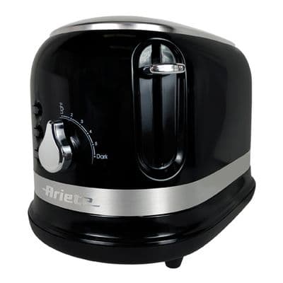 Ariete Moderna 2 Slice Toaster Black AR1492