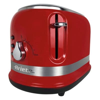 Ariete Moderna 2 Slice Toaster Red AR1491
