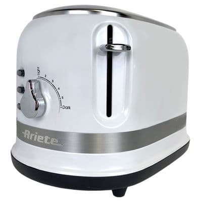 Ariete Moderna 2 Slice Toaster White AR1493
