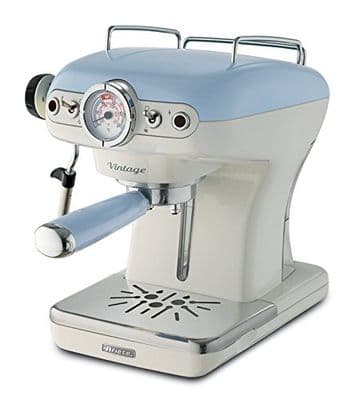 Ariete Vintage Espresso Coffee Machine Blue AR8915