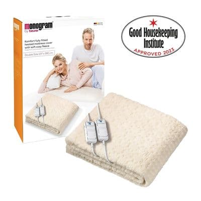 Beurer Komfort Fitted Dual Double Heat Mattress Cover UE7962