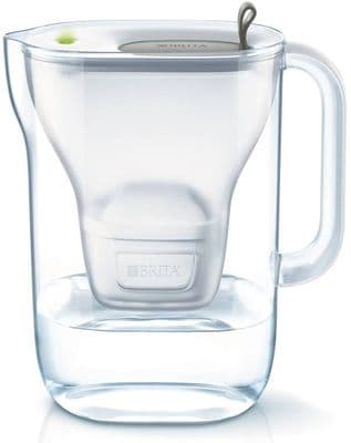 Brita 2.4L Style Water Filter Jug Grey Incl 1 Max+ BA1884